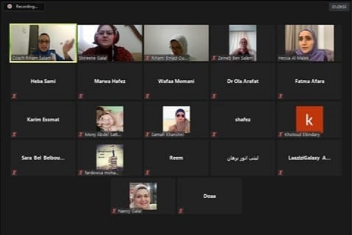 The General Secretariat of the Arab Women in Maritime Association organized a seminar on Saturday 07/11/2020 titled “Mental Health & well-being for women working in maritime sector” through Zoom Application, in accordance with social distancing rules taken in frame of fighting COVID-19 Pandemic. 