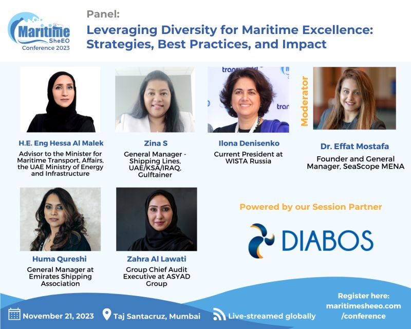 Join us at the Maritime SheEO Conference 2023 - the world's largest conference for diversity in maritime, where we're diving into the heart of excellence!