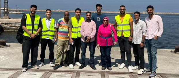 Eng. Samar El-Sharkawy, AWIMA Egypt Member, Contributes to University Students’ Training at Alexandria and Dekheila Ports