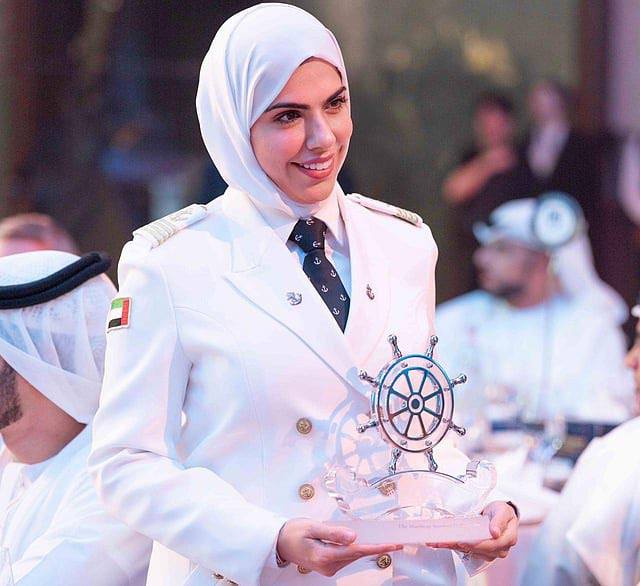Maritime World Highlights the Success Story of Emirati Captain Sahar Rasti