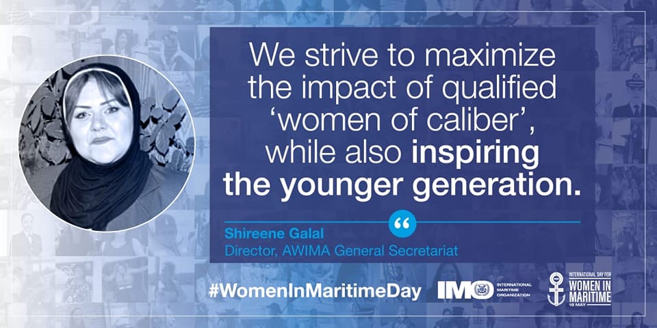 IMO Highlights Shireene Galal as an Inspiring Figure on Women in Maritime Day